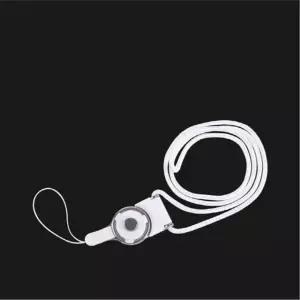 넥 스트랩 회전고리 White 로프 목 스트랩 목걸이줄