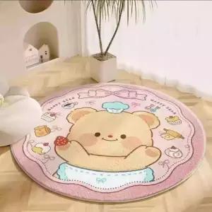핑크 러그 카펫 사계절 카페트 그라데이션 카페트