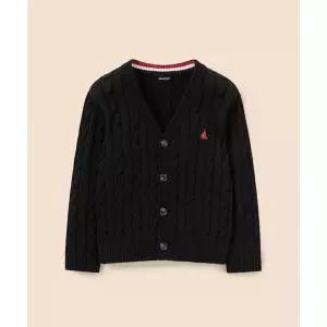 빈폴 키즈 BEANPOLE KIDS 클래식 케이블 브이넥 가디건 카디건 블랙 (BI615AUE35) BI615AUE35 490814