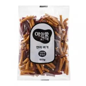 가수 연어 100g 1P 강아지 보상 로 트릿 칭 반려견