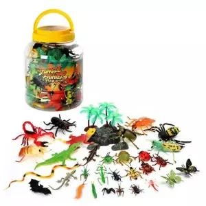 곤충피규어 정글파이터 파충류 모형 이무 유아 장난감