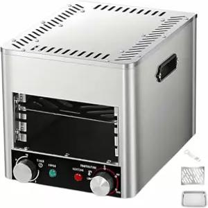 1700W 전기 스테이크 브로일러 및 무연 실내 그릴 가족 바비큐용 조절 가능한 10단 랙이 있는 스테인리스