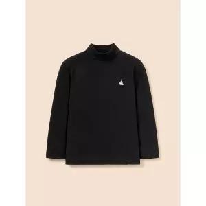 [BEANPOLE KIDS] [Essential] 반목 티셔츠  블랙 (BI6941UE35)