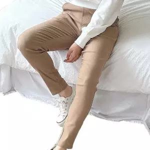[라일리여성의류] Rly 여자 스판 기모 밴딩 바지 팬츠 데일리룩