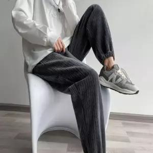 [라일리여성의류] Rly 여성 트레이닝 밴딩 기모 팬츠 다크그레이