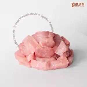 [일간고기][냉장] 국내산 한돈 안심 카레용 500g