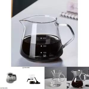로하티 내열 유리 커피 서버 600ml/드리퍼/핸드/드립/음료/차/편리한/간편한/예쁜/심플/모던/베이직/가정
