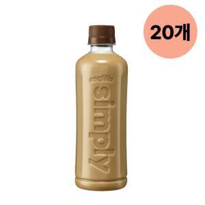 빙그레 아카페라 심플리 로어슈거 라떼 400ml 20개