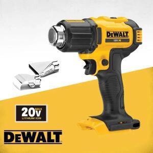 Dewalt DCE530N 20V 무선 히트 건 고전력 용접 열 송풍기 열 수축 포장 도구 뜨거운 공기 총 전동 공구 DCE