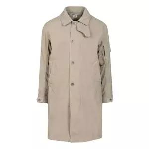 CP COMPANY CP컴퍼니 Twill Fishtail Padded Coat (19CMOW096A 110305G 356) (트윌 롱 자켓)