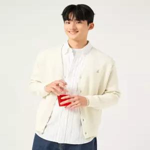 빈폴 멘 코튼 베럴비 레이어드 카디건 아이보리 BC575AC160 5268240