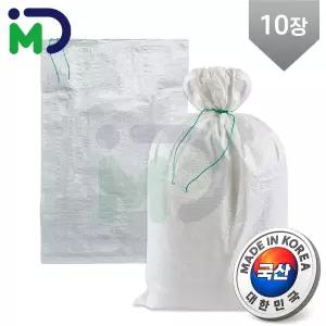 국산 마대 20kg 10장 자루 포대 현장마대 산업용 모래 폐기물 낙엽 재활용 분리수거