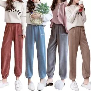 수면바지 융털바지 파자마 구름바지 극세사바지