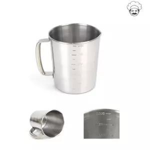 대용량 스텐 계량컵 조리용 대형비커 3000ml ZmH14QKE