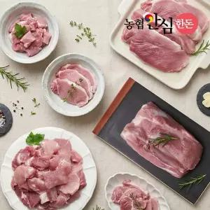 [농협안심한돈][냉장] 국내산 돼지 앞다리살 구이용 수육용 제육용 용도별 1kg