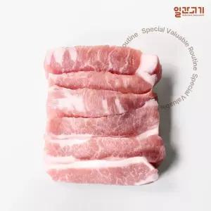 [일간고기][냉장] 국내산 한돈 항정살 구이용 300g