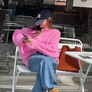 [난닝구] 체몰트 루즈핏니트