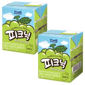 매일 피크닉 청포도 200ml x 24팩