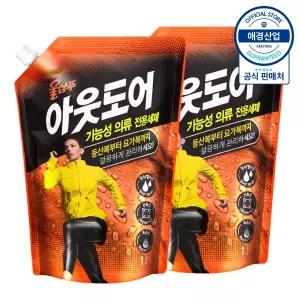 [애경] 울샴푸 아웃도어 기능성세제 리필 1L x2개