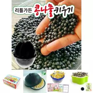 리틀가든 콩나물 키우기/새싹키우기/재배키트/콩나물씨앗/콩나물기르기/콩나물키우기세트/새싹재배기/재배