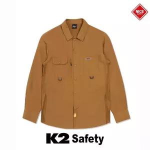케이투세이프티 K2 SH-2404 메쉬소재 긴팔 셔츠 긴팔티 포켓