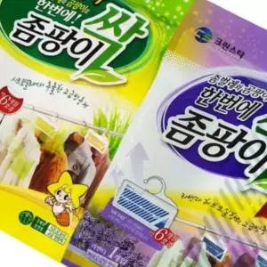 크린스타 좀팡이싹 옷장용1P 선택 방충제 좀약 제습