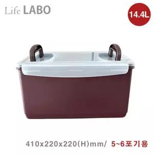 라이프 라보 더 튼튼한 김치통 딤채냉장고 보관 14.4L