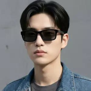 선글라스 GG1986SA 001 렉탱귤러 남자 여자 명품 뿔테 아시안핏