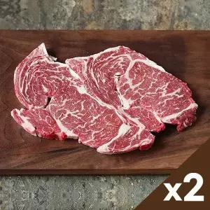 [자연맛남]푸짐한 국내산 소고기 1등급 등심 200gx2팩 (총400g)