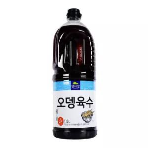 면사랑 오뎅 육수 1.8L 오뎅 어묵 어묵탕 오뎅탕 육수