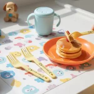 딱마트 옥수수 어린이 포크4P  도시락용작은포크