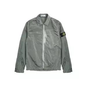 [스톤아일랜드]26SS 나일론 메탈 에코닐 셔츠자켓 펄그레이 L1S15 1200038 S0019 V0061