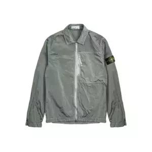 [STONE ISLAND] 26SS 나일론 메탈 에코닐 셔츠자켓 펄그레이 L1S15 1200038 S0019 V0061