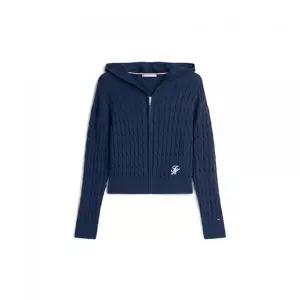 타미힐피거 TOMMY HILFIGER 코튼 케이블 후드 집업 가디건 (T22G0KCD031WT1C1G)T22G0KCD031WT1C1G 149335