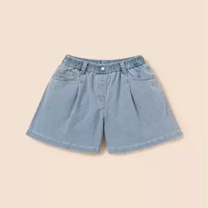BI6325G01Q 빈폴 키즈 바지 여아 데님 반바지 스카이 블루 G01Q 6110244