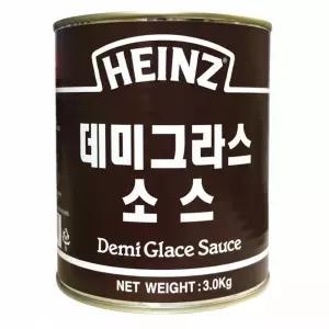 빠르미쇼핑하인즈 데미그라스 소스 3kg 데미글라스 소스 캔 통조림 업소용 식자재 트레이더스
