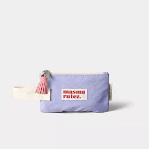 마스마룰즈 Mini strap pouch _ Solid 퍼플블루 파우치백 미니파우치 5000689800 29054