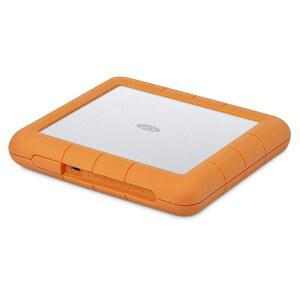 LaCie 러기드 레이드 셔틀 8TB 외장 하드 드라이브 휴대용 HDD - USBC USB 3.0 호환 낙하 충격 방진 방수 Mac 및 PC 컴퓨터 데스크탑 노트북용 1 Mo Adobe CCSTHT8000800