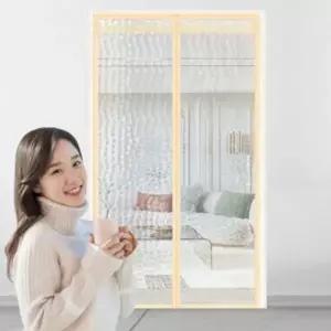 PVC 697MIN84 방풍문 자석 벨크로 바람막이 문 현관 비닐 커튼