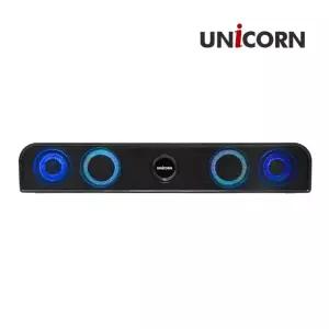 유니콘 SB-500BT 블루투스 LED 사운드바 듀얼유닛스피커 FM라디오 MP3기능