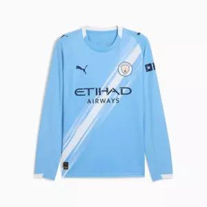 푸마 MCFC 홈 저지 롱슬리브 Home Jersey Replica LS 780339-01 LE1221236433