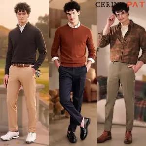 [CERINI by PAT] 남성 가을 컴포트 면스판 팬츠 1종 26f