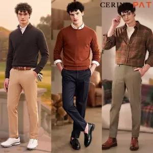 [CERINI by PAT] 남성 가을 컴포트 면스판 팬츠 1종 26f