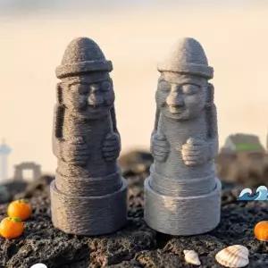 제주도 굿즈 제작 돌하르방 키캡 키링 돌하루방 킵캡 키보드 키링 클리커 제작 피규어