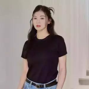 [매장정품} topten 여성 소프트 코튼 크루넥 T 반팔MSG2TS2903 6882c1