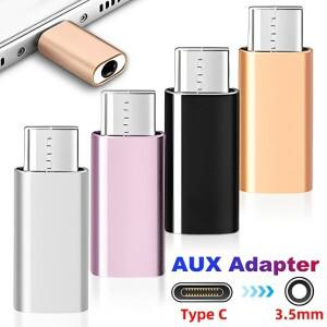 Type-C to 3.5mm 잭 어댑터 헤드폰 Aux 커넥터 화웨이 샤오미용 타입-C 오디오 컨버터 삼성호환 오포 안드