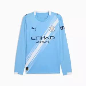 [푸마]780339 01 트레이닝화 스포츠화 MCFC 홈 저지 롱슬리브 Home Jersey Replica LS