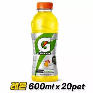게토레이 이온음료 레몬 600ml x 20pet 이온음료