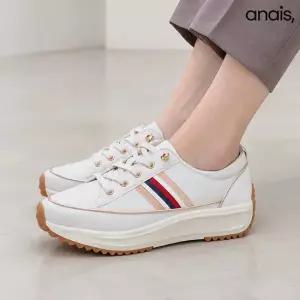 [아나이스] 글리터 밴딩끈 키높이 스니커즈 4cm_26F056
