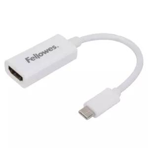 C타입 to HDMI 컨버터 (4K) (98829) 영상미러링 데이터전송 모니터 젠더 HDMI버더 HDMI변환 전환 확장